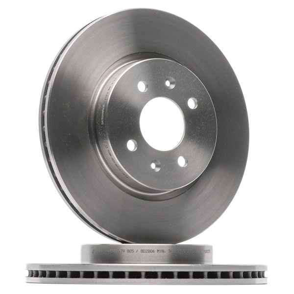 Bremseskiver HYUNDAI av original kvalitet 517121W000, 517121W050, 51712C8500 fra BOSCH