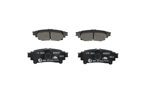 OE TOYOTA AQUA 2021 Etujarrupalat ja takajarrupalat 0446647070, 0446648130, 0446648140 merkiltä ATE