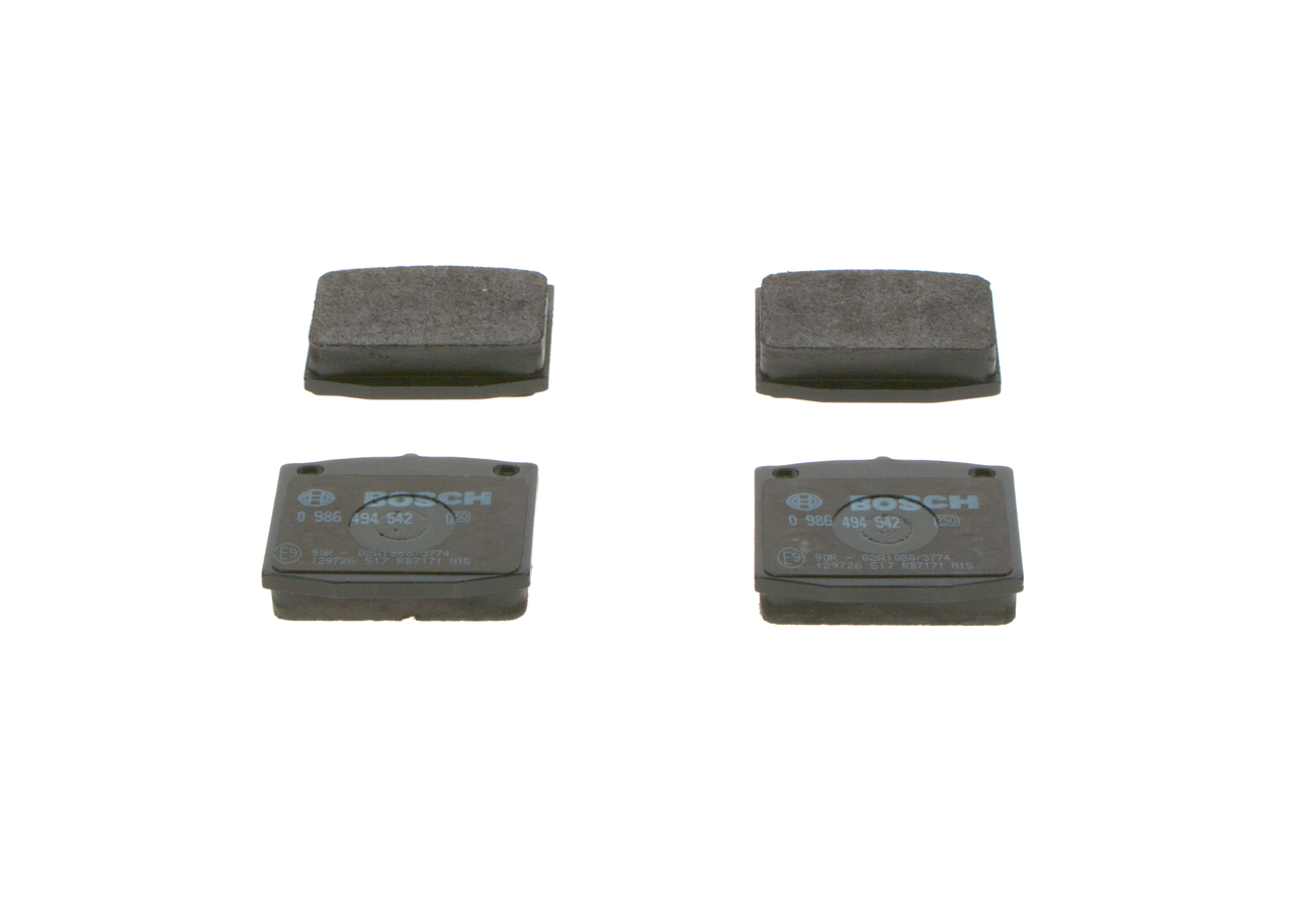 OEM Plăcuțe de frână Datsun 160J A10 1981 41060W5627, 20643, 41060A1385 BOSCH