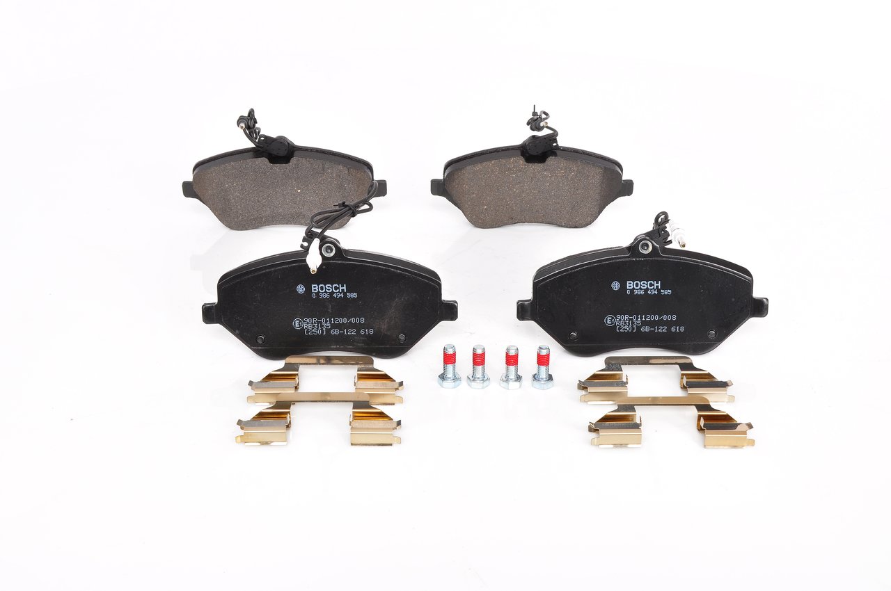 Kupte si levné originální Sada brzdových destiček, kotoučová brzda 0 986 494 585 porovnatelné s 4254A3 OEM čísly online