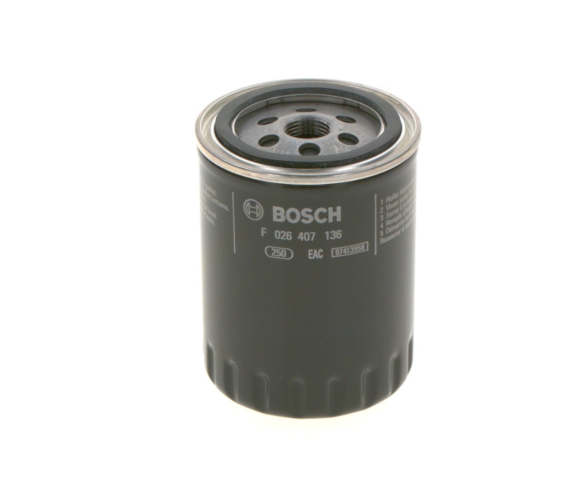 Acquista online Filtro olio F 026 407 136 originale a buon mercato, comparabile con i numeri OEM 078115561H