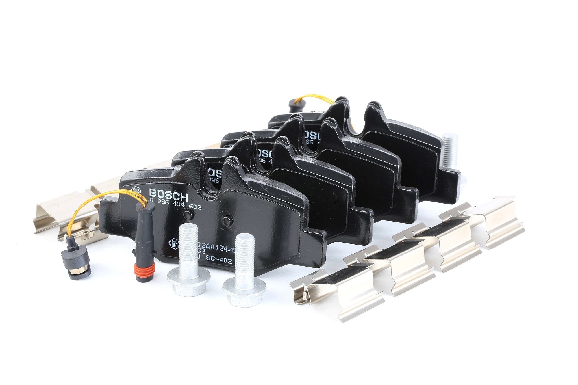 Kupuj BOSCH Klocki hamulcowe Produkt No.: 0 986 494 603 w niskiej cenie, tylko 150,92 zł