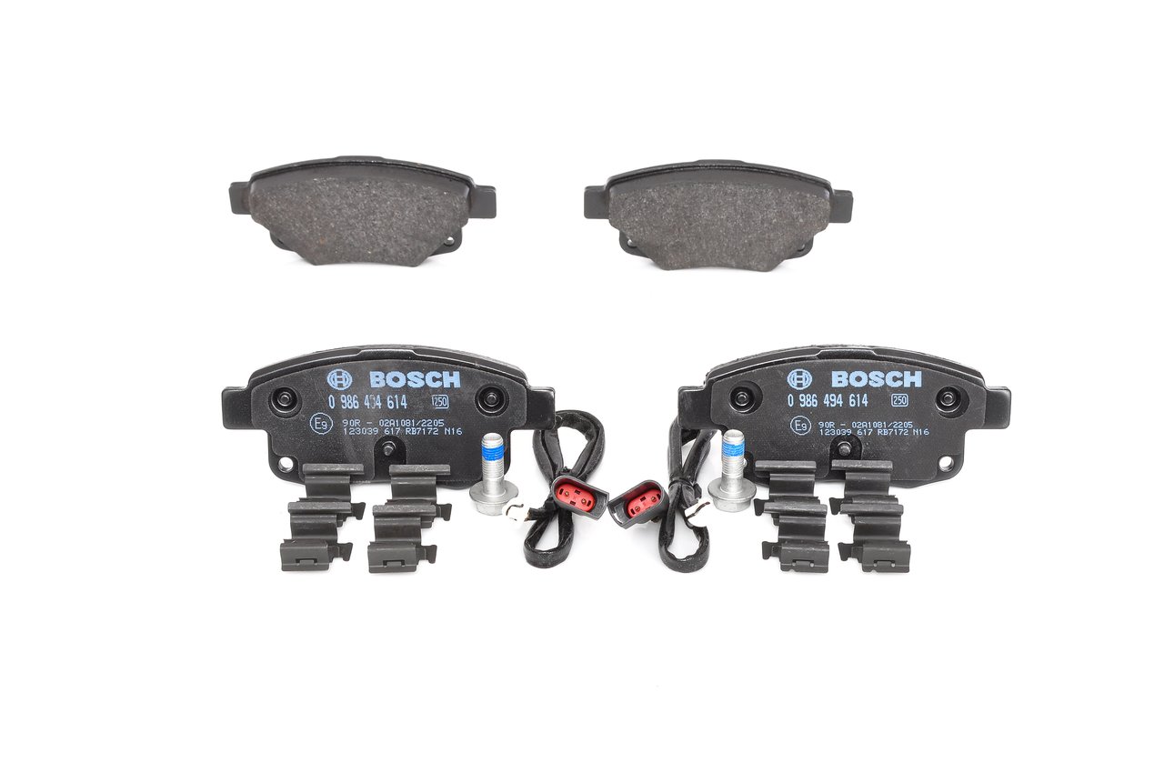 Acquista online Kit pastiglie freni 0 986 494 614 originale a buon mercato, comparabile con i numeri OEM ME6C1J2M008AB