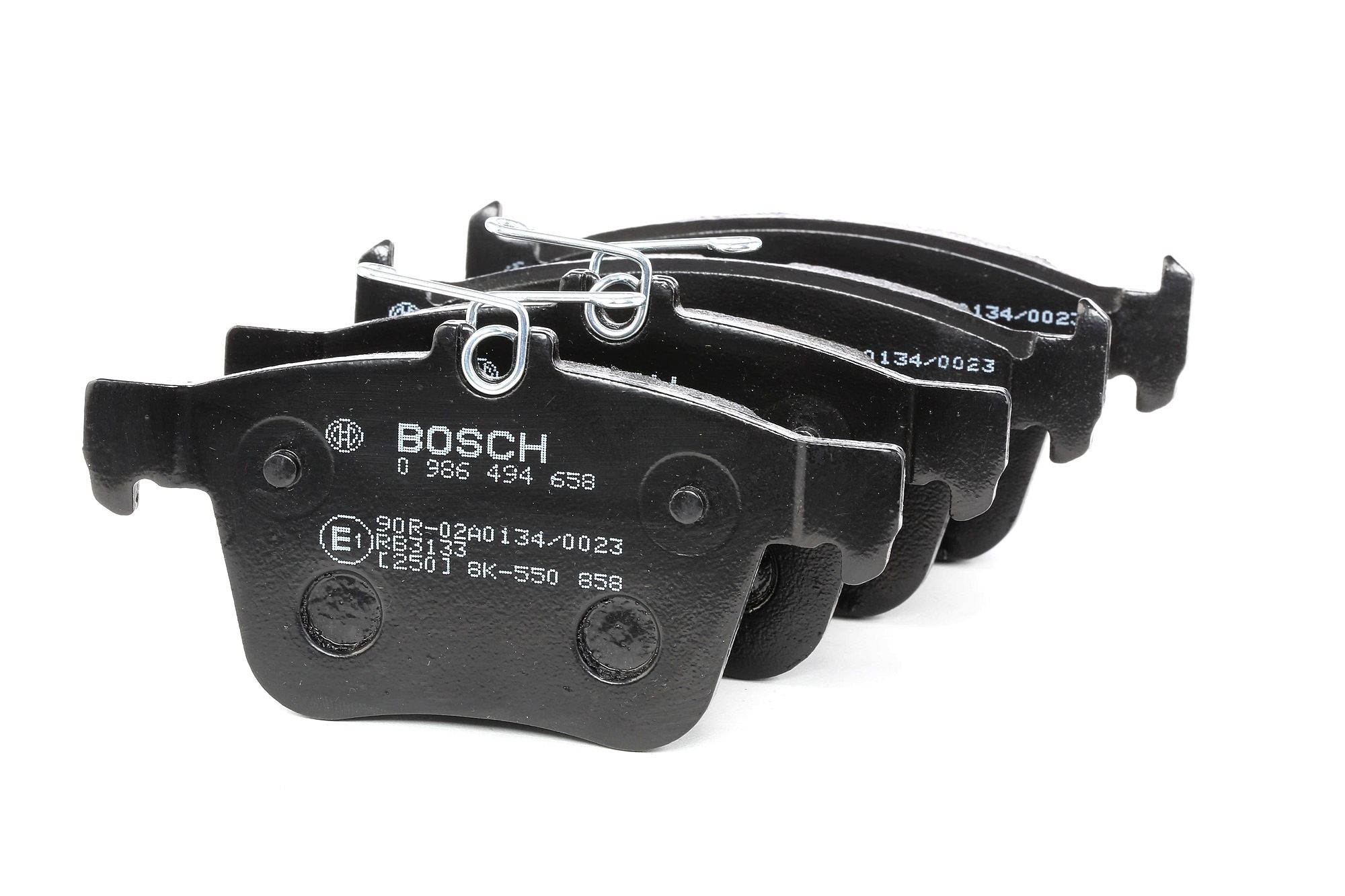 Köp BOSCH Bromsbelägg Produktnummer: 0 986 494 658 till det förmånliga priset av 345,85 kr