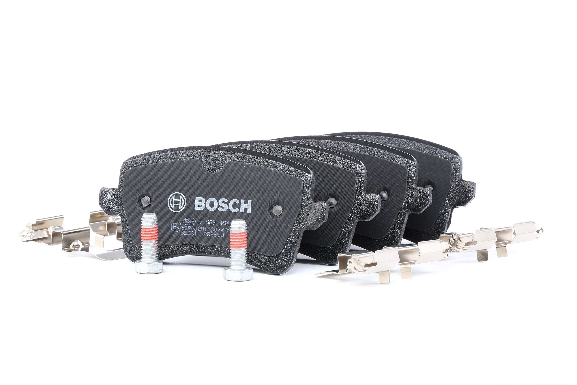 Cumpărați Plăcuțe de frână de la BOSCH Număr produs: 0 986 494 637 la prețul de doar 225,24 lei