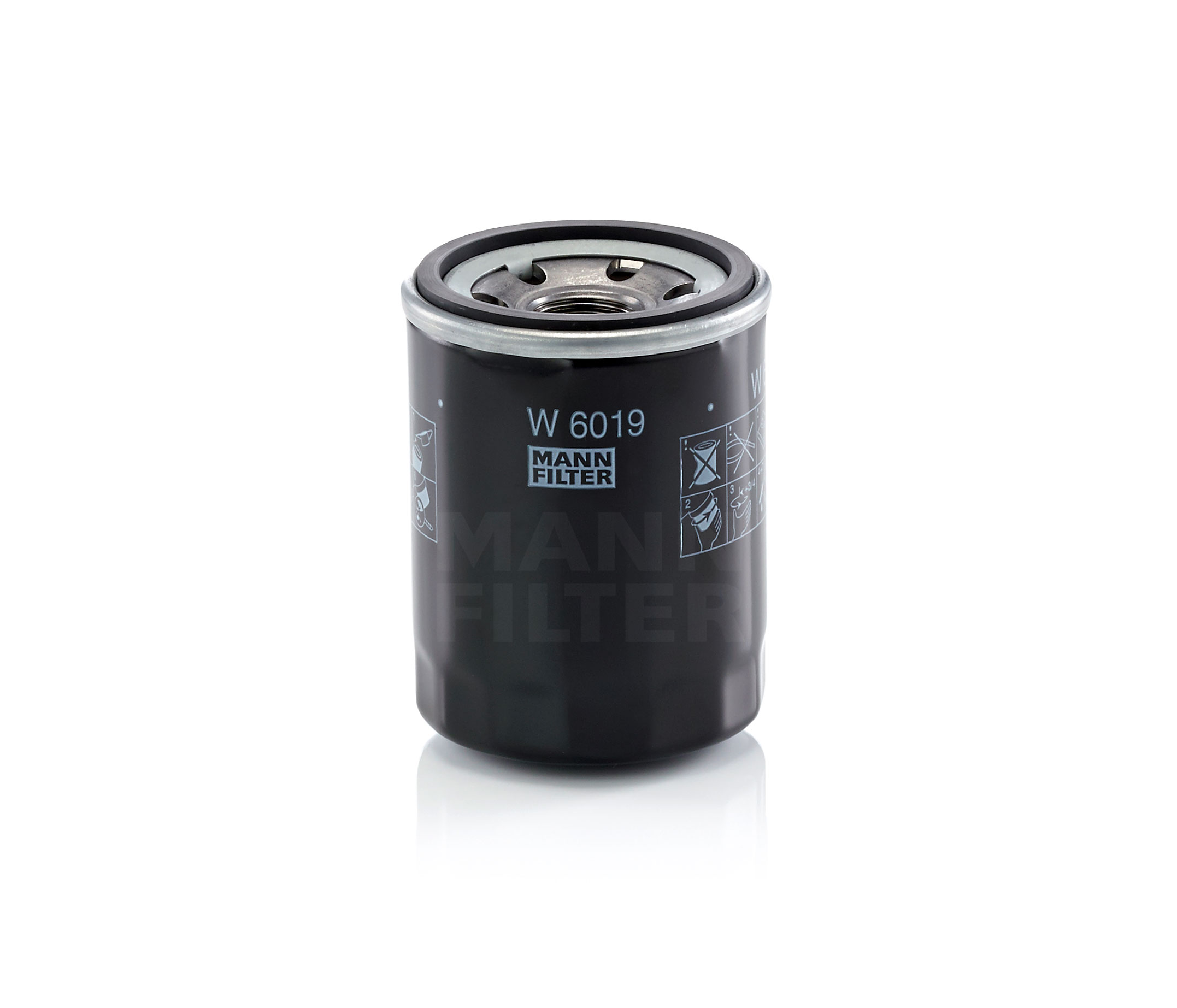 Osta MANN-FILTER Öljynsuodatin Tuote No.: W 6019 edullisesti hintaan 12,57 €
