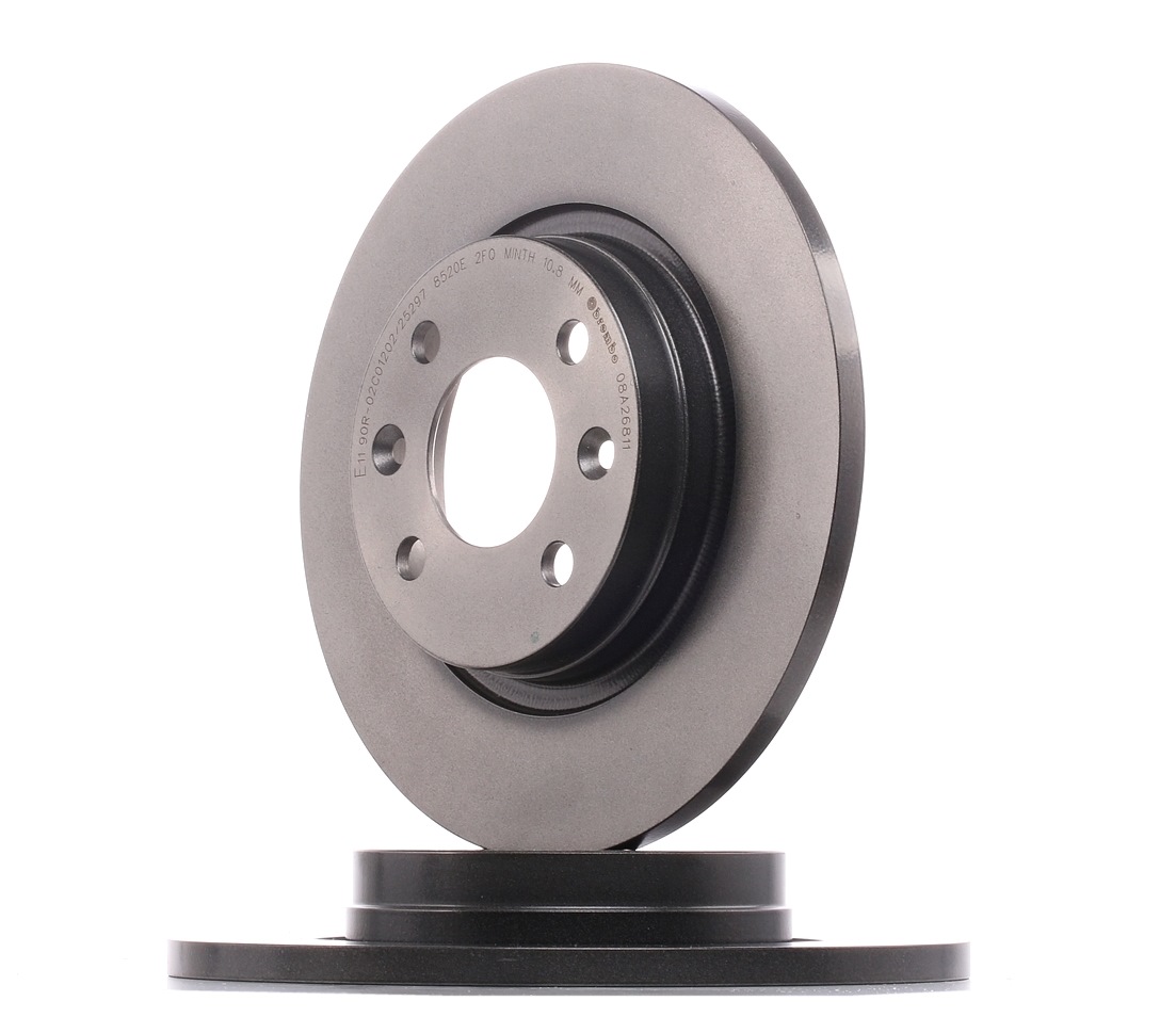 Compre BREMBO Disco de travão Produto No.: 08.A268.11 a preços baixos de 27,55 €