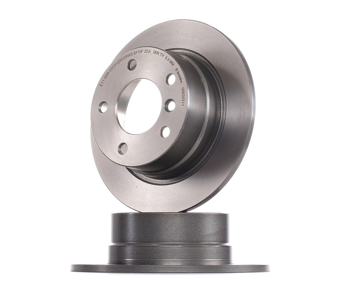 Köp BREMBO Bromsskiva Produktnummer: 08.8302.11 till det förmånliga priset av 452,83 kr