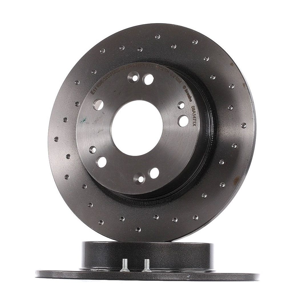 Köp BREMBO Bromsskiva Produktnummer: 08.A147.1X till det förmånliga priset av 615,08 kr