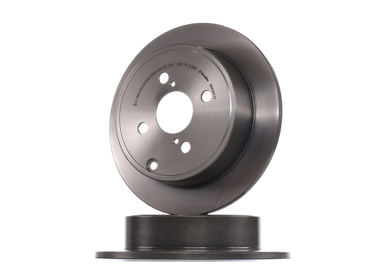Köp BREMBO Bromsskiva Produktnummer: 08.A331.11 till det förmånliga priset av 452,83 kr