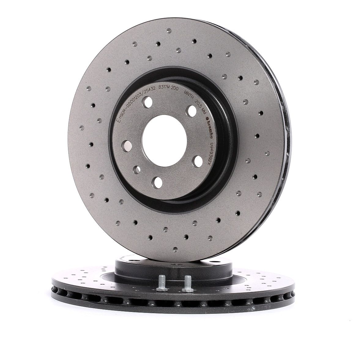 Kupite BREMBO Zavorni kolut Št. izdelka: 09.4939.2X po nizki ceni 96,53 €