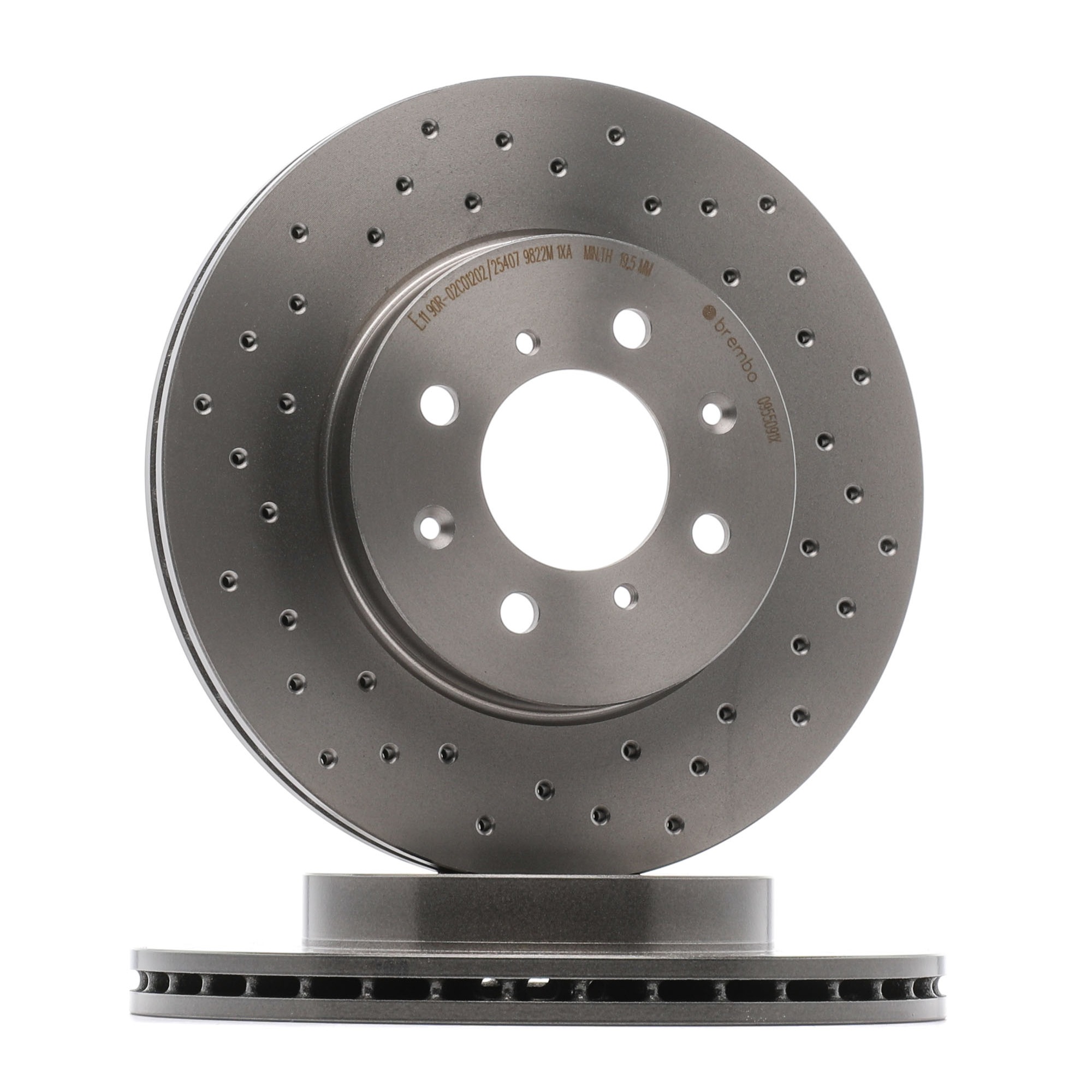 Įsigykite BREMBO Stabdžių diskas Prekės Nr.: 09.5509.1X už žemiausią 67,13 € kainą
