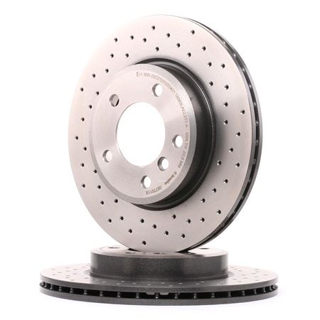 Köp billiga original Bromsskiva 09.7701.1X jämförbara med 34116855152 OEM nummer på nätet