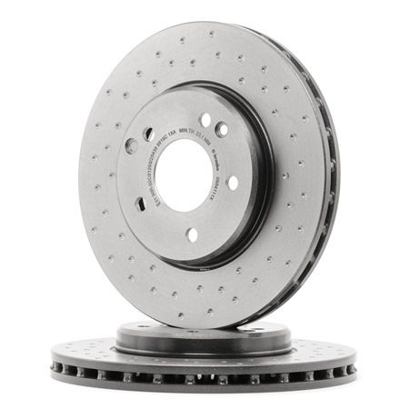 Köp billiga original Bromsskiva 09.8411.1X jämförbara med A2034210312 OEM nummer på nätet