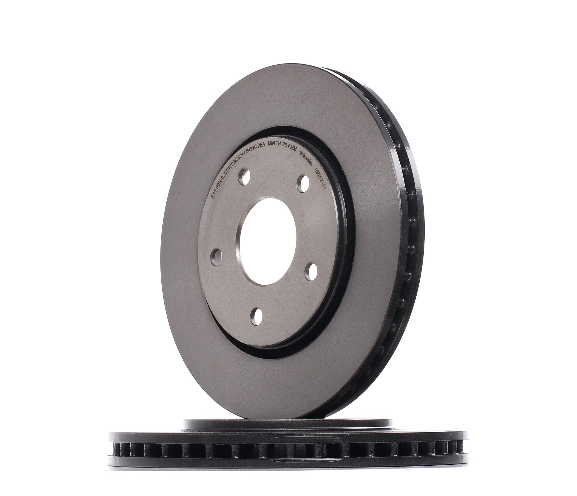 Kupte si BREMBO Brzdový kotouč Číslo produktu: 09.N124.11 za nízkou cenu 1328,59 Kč