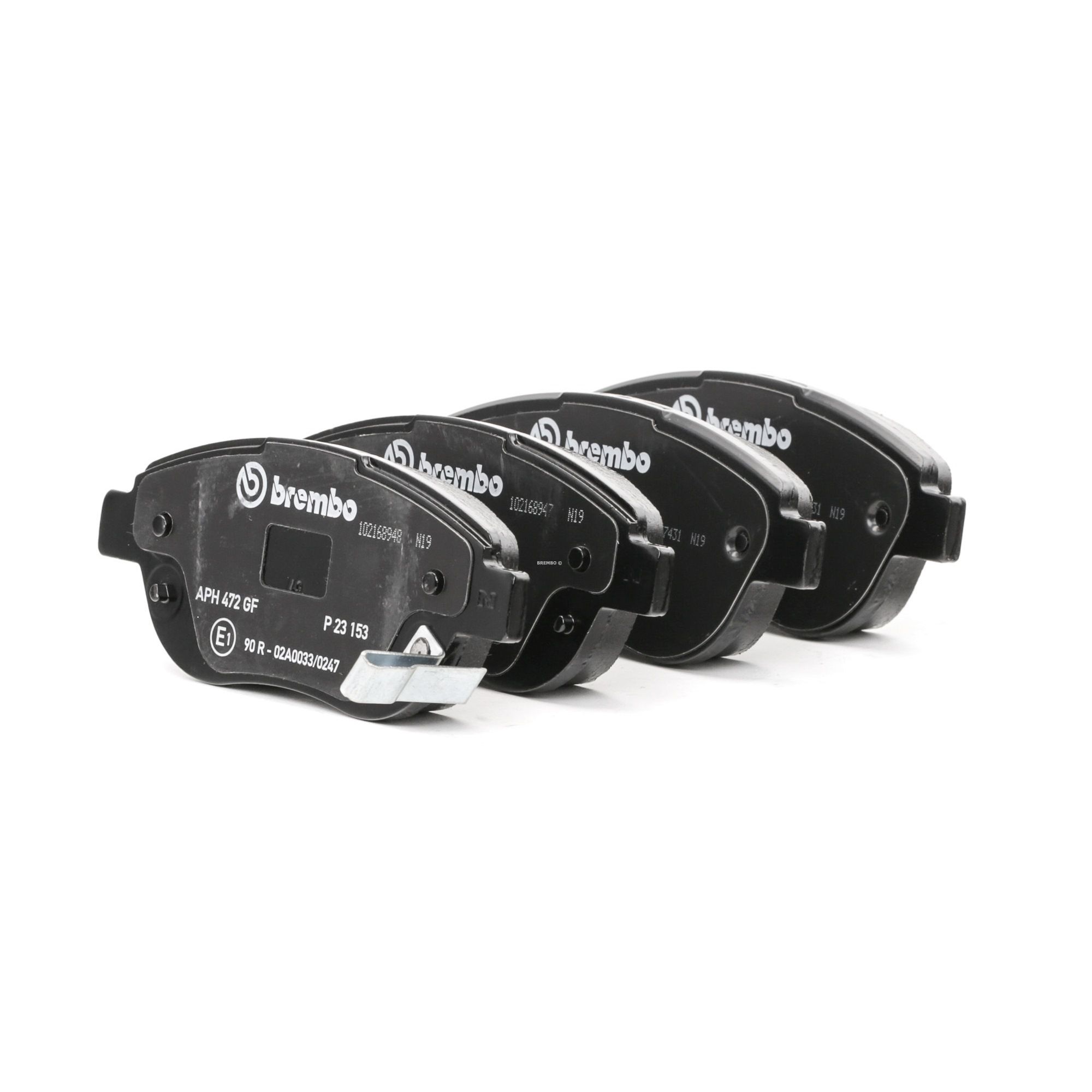 Įsigykite BREMBO Stabdžių kaladėlės Prekės Nr.: P 23 153 už žemiausią 35,70 € kainą