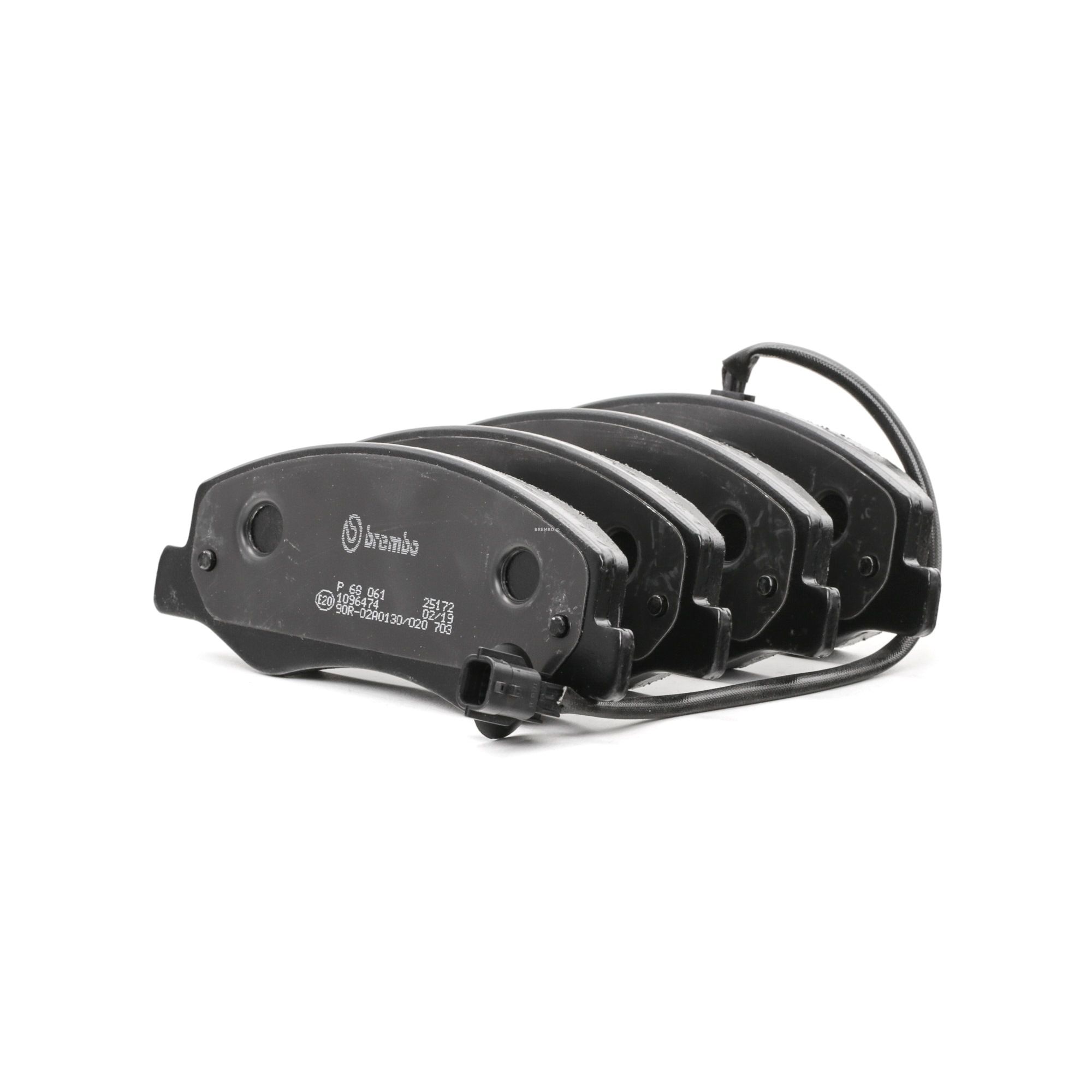 Įsigykite BREMBO Stabdžių kaladėlės Prekės Nr.: P 68 061 už žemiausią 34,11 € kainą