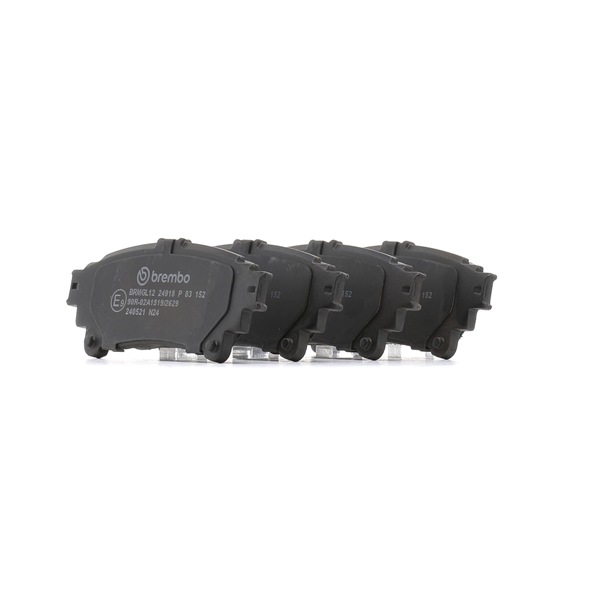 OE Kit pastiglie freno TOYOTA SIENTA 2019 044660D040, 044660E010, 044660E040 di BREMBO