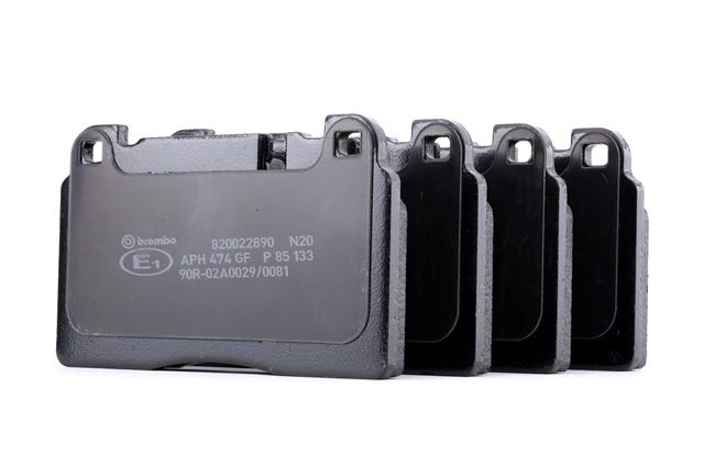 Köp billiga original Bromsbelägg P 85 133 jämförbara med 8R0698151AB OEM nummer på nätet