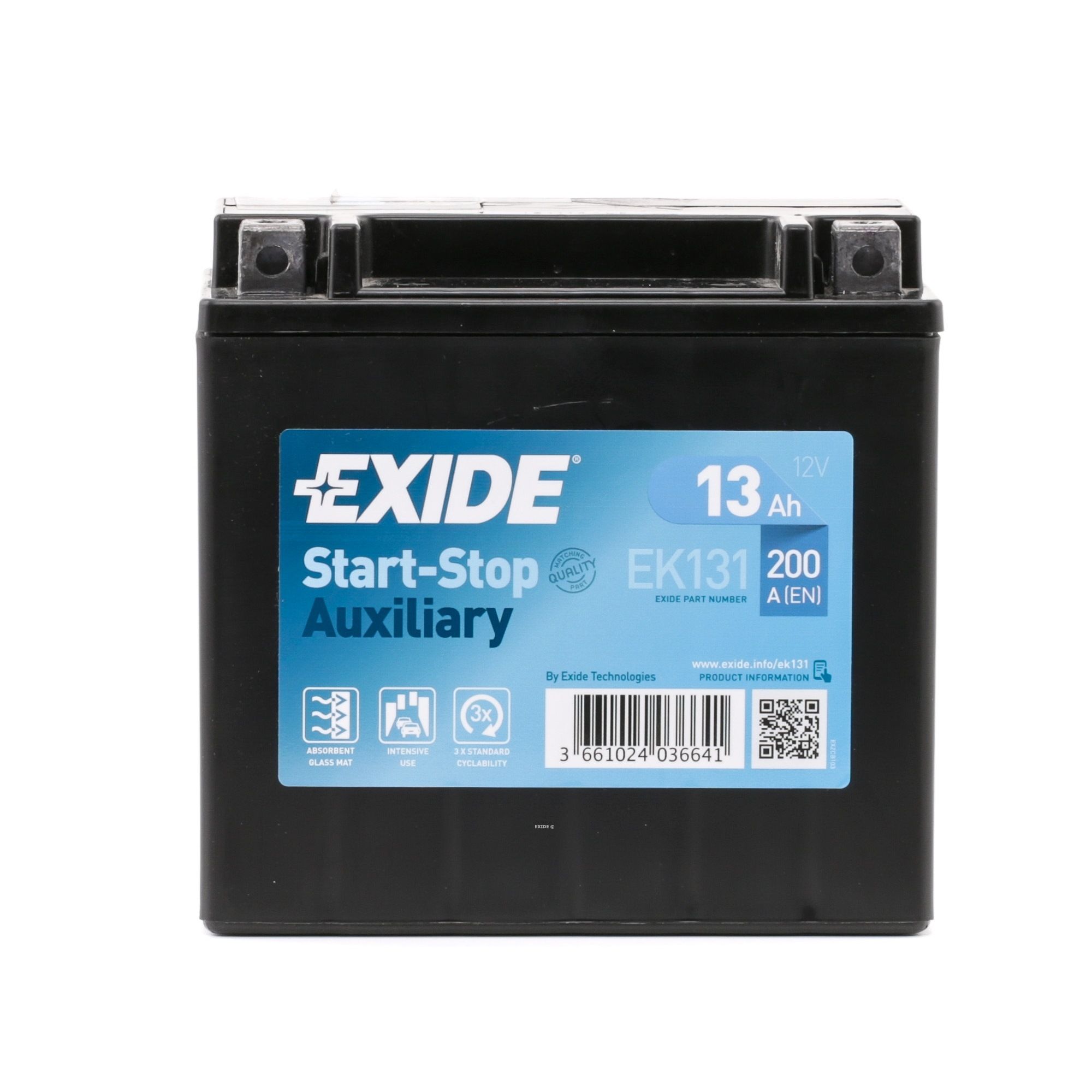Acquista Batteria da EXIDE Numero prodotto.: EK131 al costo di soli 92,12 €