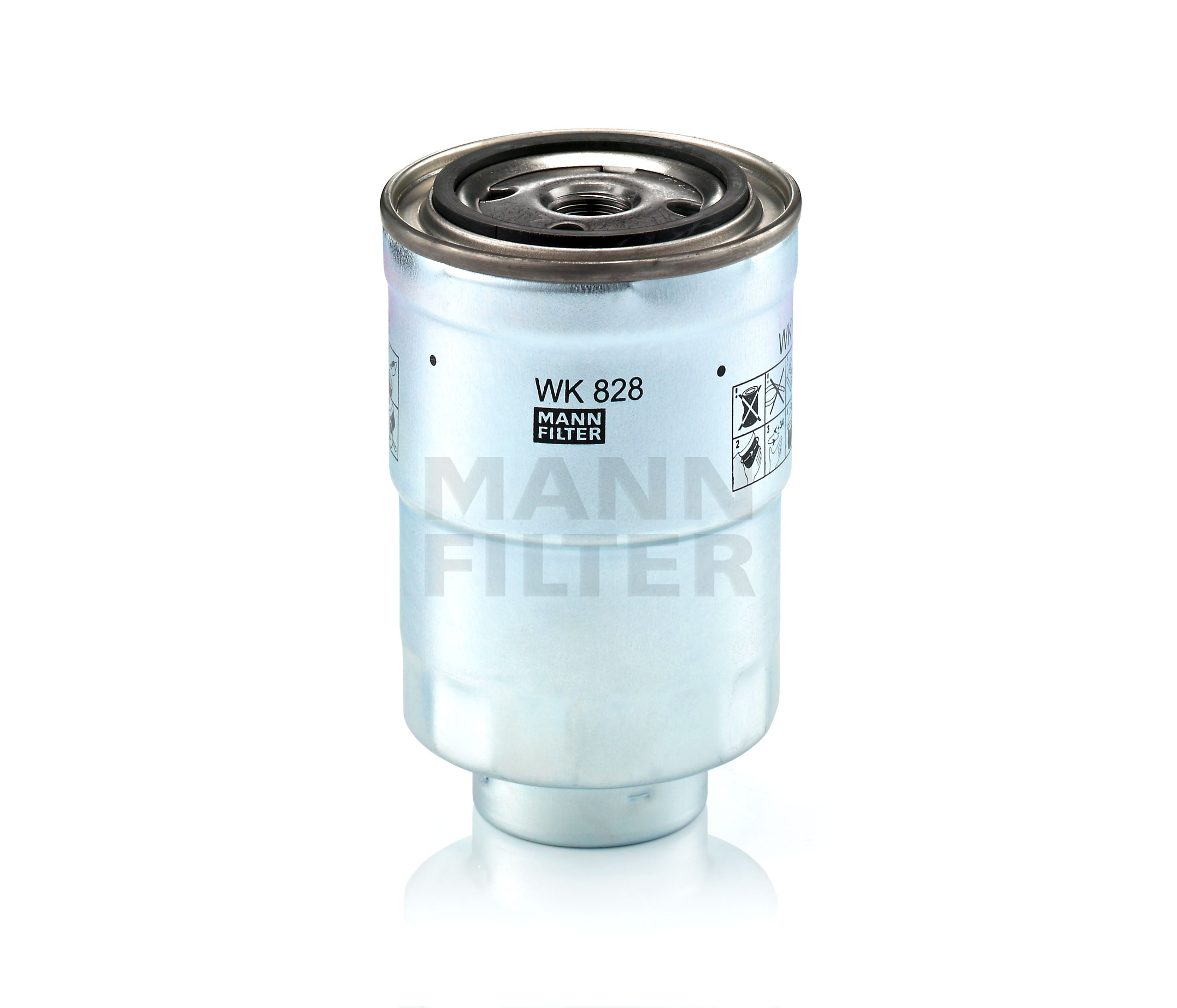 Osta MANN-FILTER Polttoainesuodatin Tuote No.: WK 828 x edullisesti hintaan 28,05 €