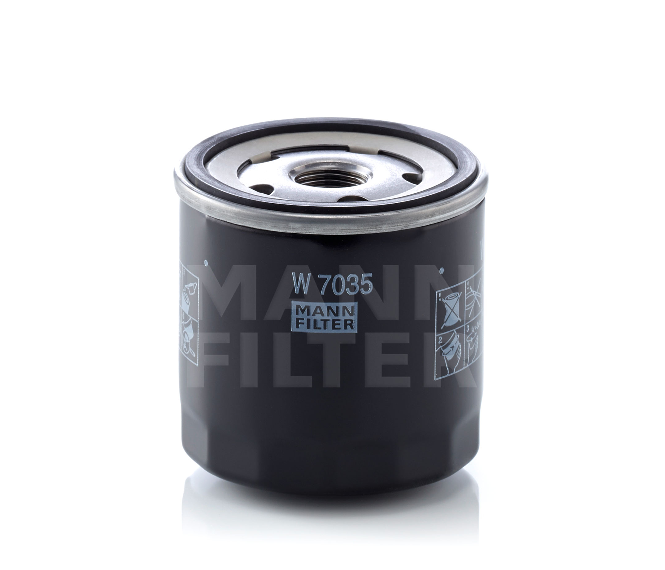 Kupite MANN-FILTER Oljni filter Št. izdelka: W 7035 po nizki ceni 12,79 €