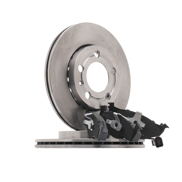 OE Remschijven en blokken, set SKODA KUSHAQ 2021 6Q0615301, 6Q0615301A, 1K0615301K van MAPCO