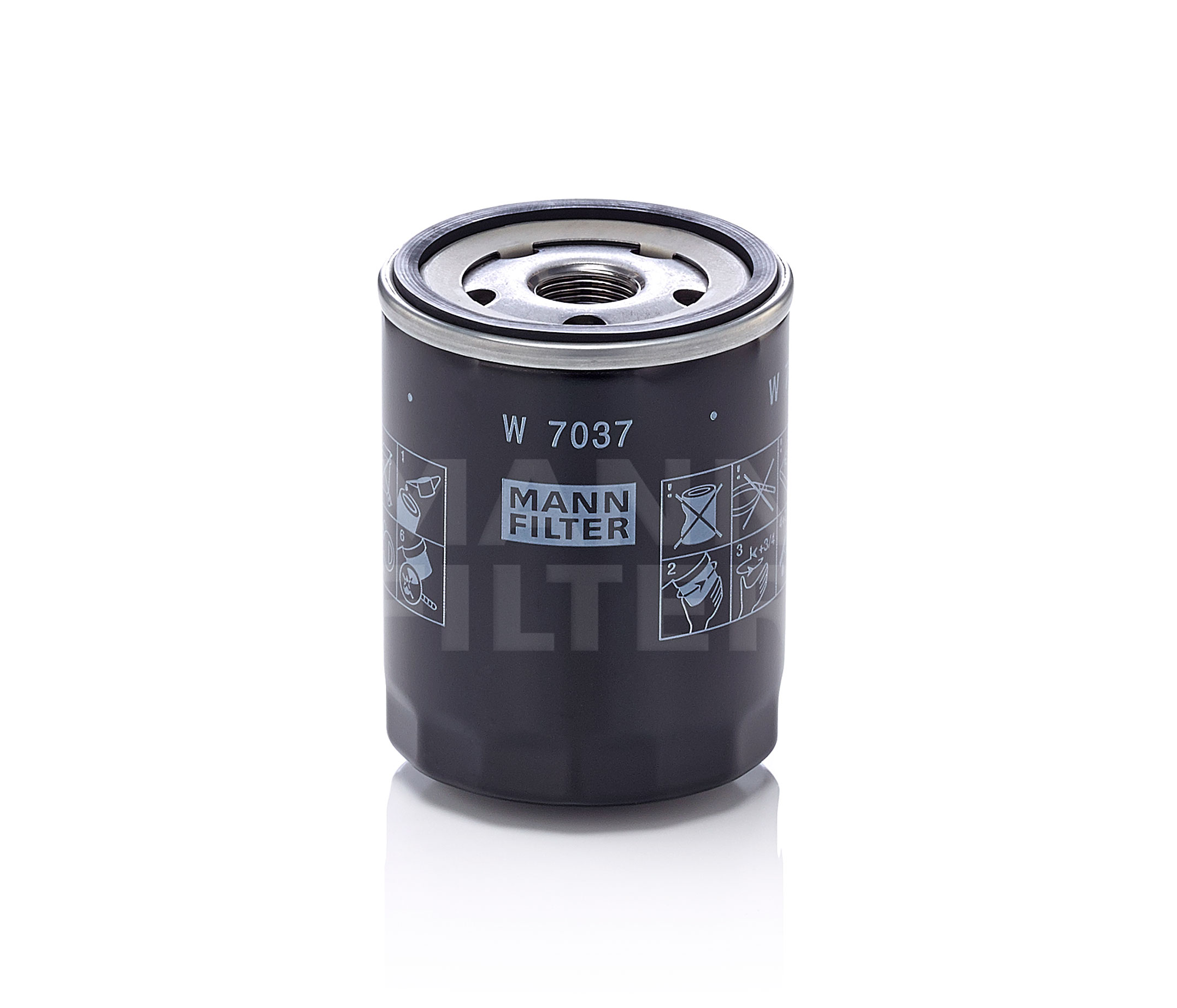Įsigykite MANN-FILTER Alyvos filtras Prekės Nr.: W 7037 už žemiausią 12,56 € kainą