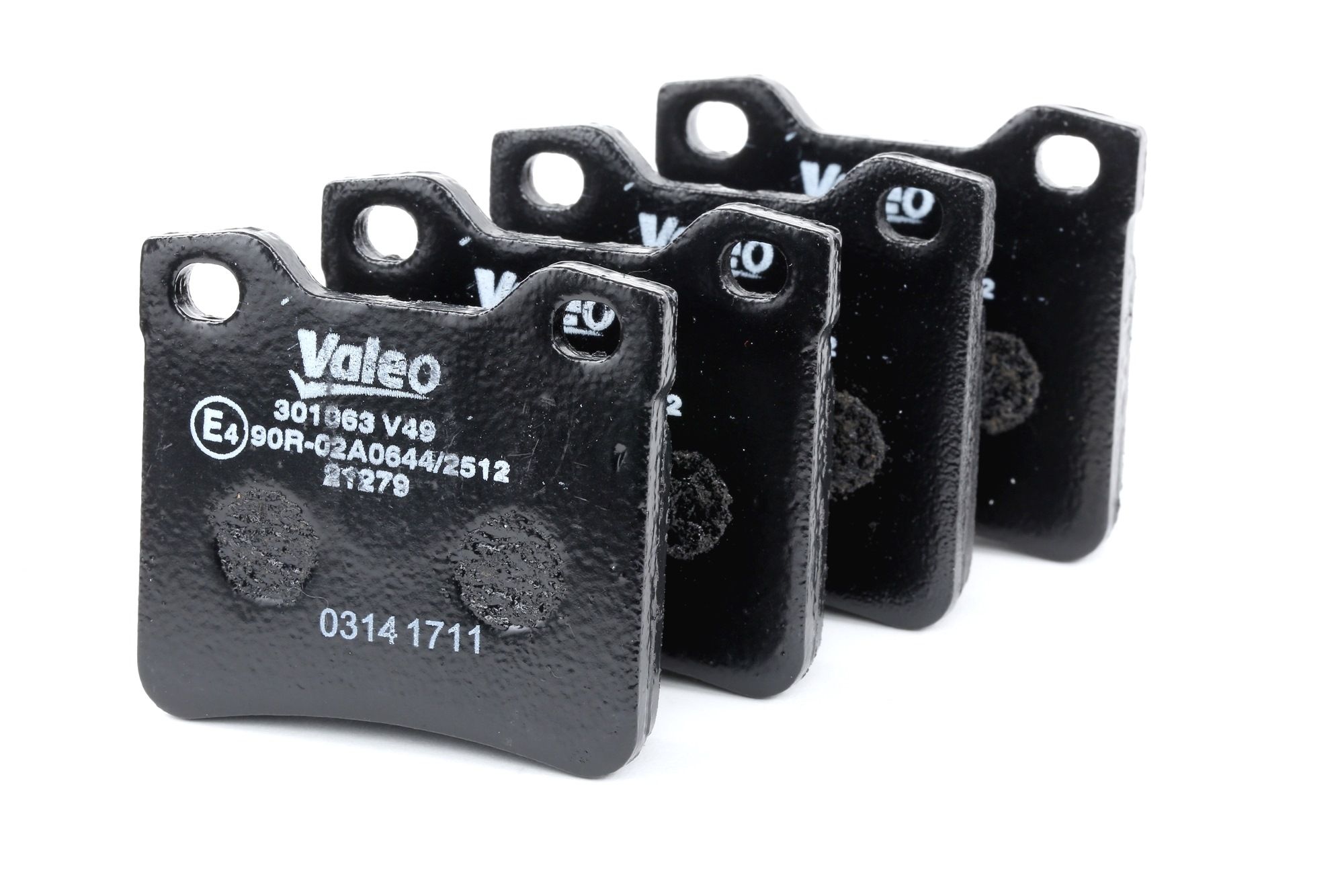 Köp VALEO Bromsbelägg Produktnummer: 301063 till det förmånliga priset av 202,23 kr