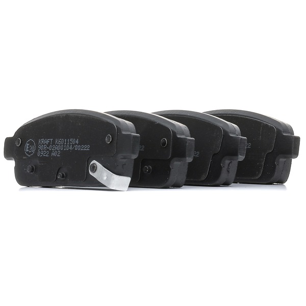 Compre online originais a baixo custo Pastilhas de travão 6011504 comparáveis com os números OEM 542039