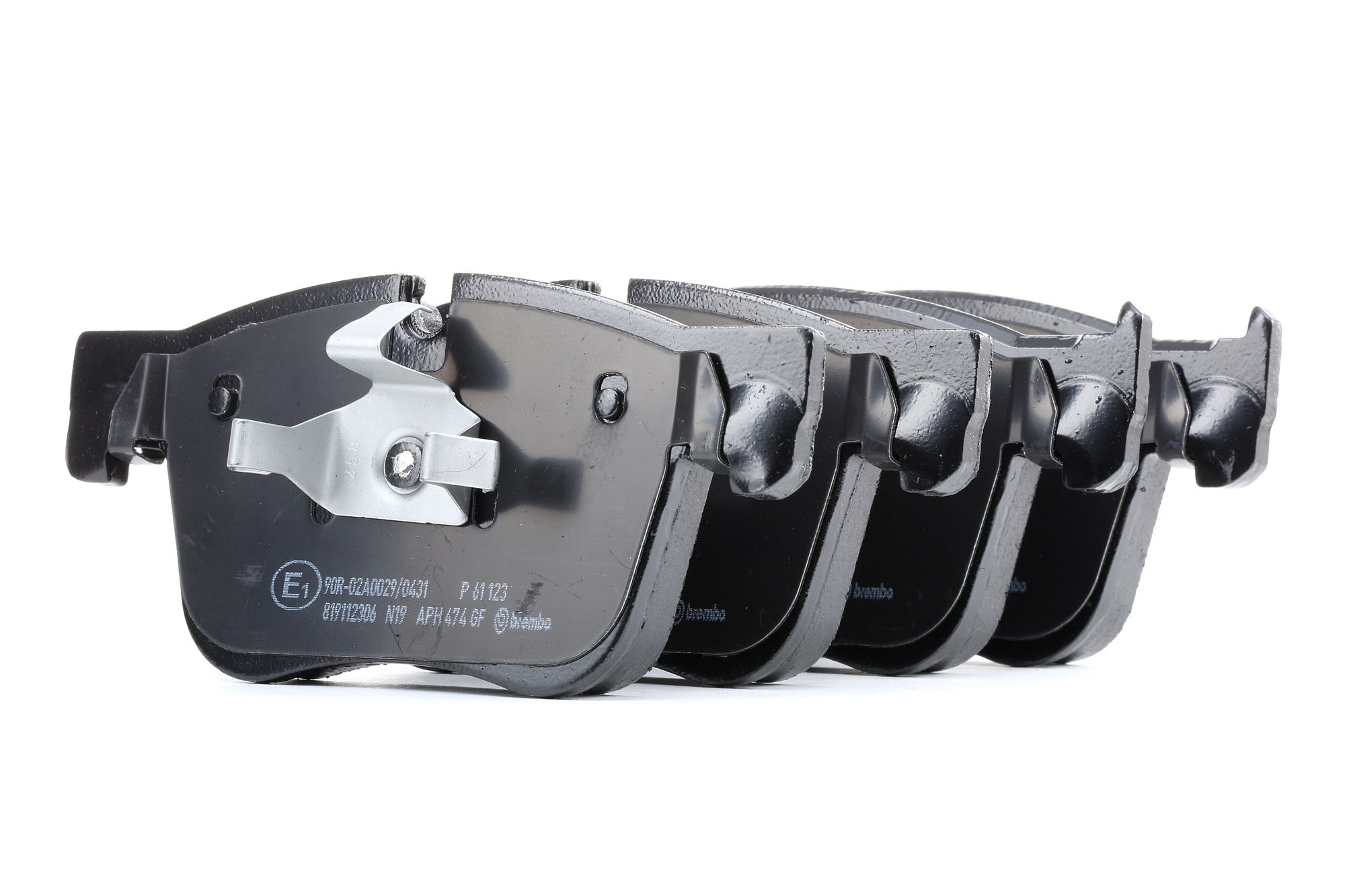 Köp BREMBO Bromsbelägg Produktnummer: P 61 123 till det förmånliga priset av 465,38 kr