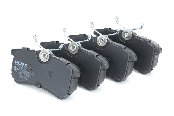 FORD 1.6 Flex 107 HP Petrol/Ethanol Brake pad set OEM 1075565 from RIDEX online zu günstigen Preisen
