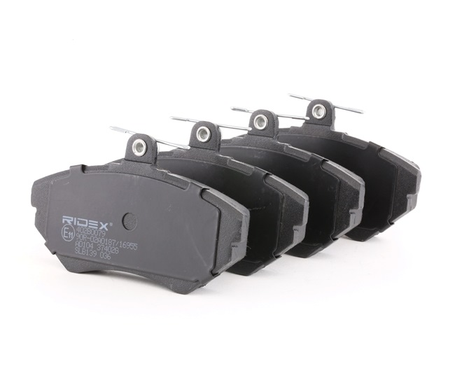 OEM Τακάκια φρένων VW 1.9 D 64 PS Πετρέλαιο 1HM698151 από την RIDEX ηλεκτρονικά σε χαμηλές τιμές