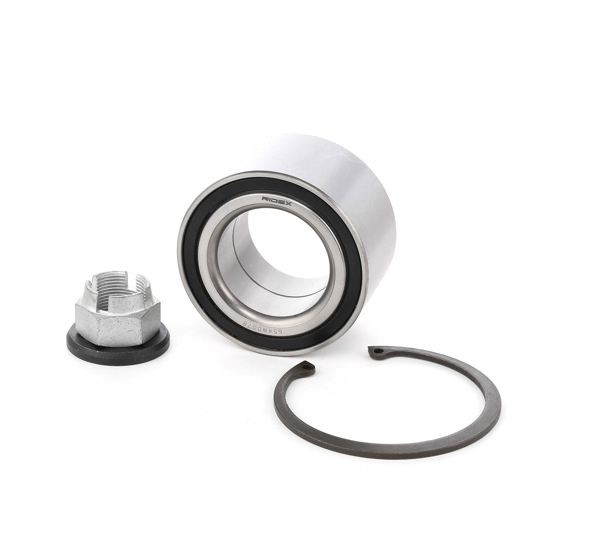 Įsigykite RIDEX Rato guolio komplektas Prekės Nr.: 654W0078 už žemiausią 25,59 € kainą