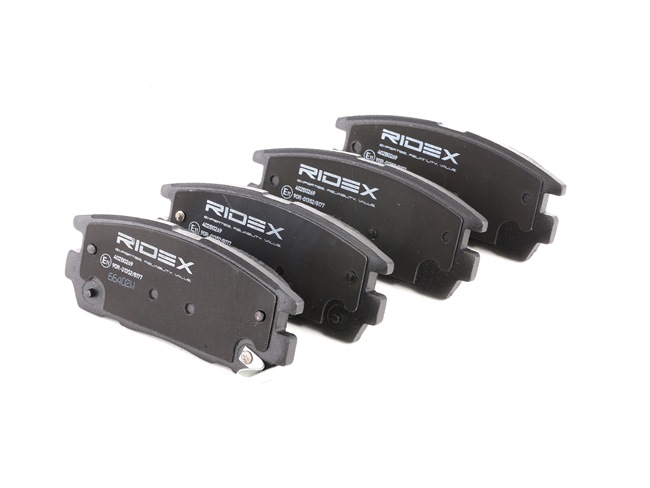 OE Bromsbeläggsats DAEWOO WINSTORM 2014 1605123, 19208345, 20801538 från RIDEX
