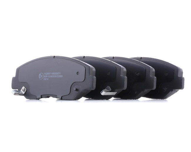 OEM Sada brzdových destiček, kotoučová brzda HONDA 2.0 i-VTEC 4WD (RK2, RK6) 150 HP Benzín 06450S9AA00 od RIDEX online za výborné ceny
