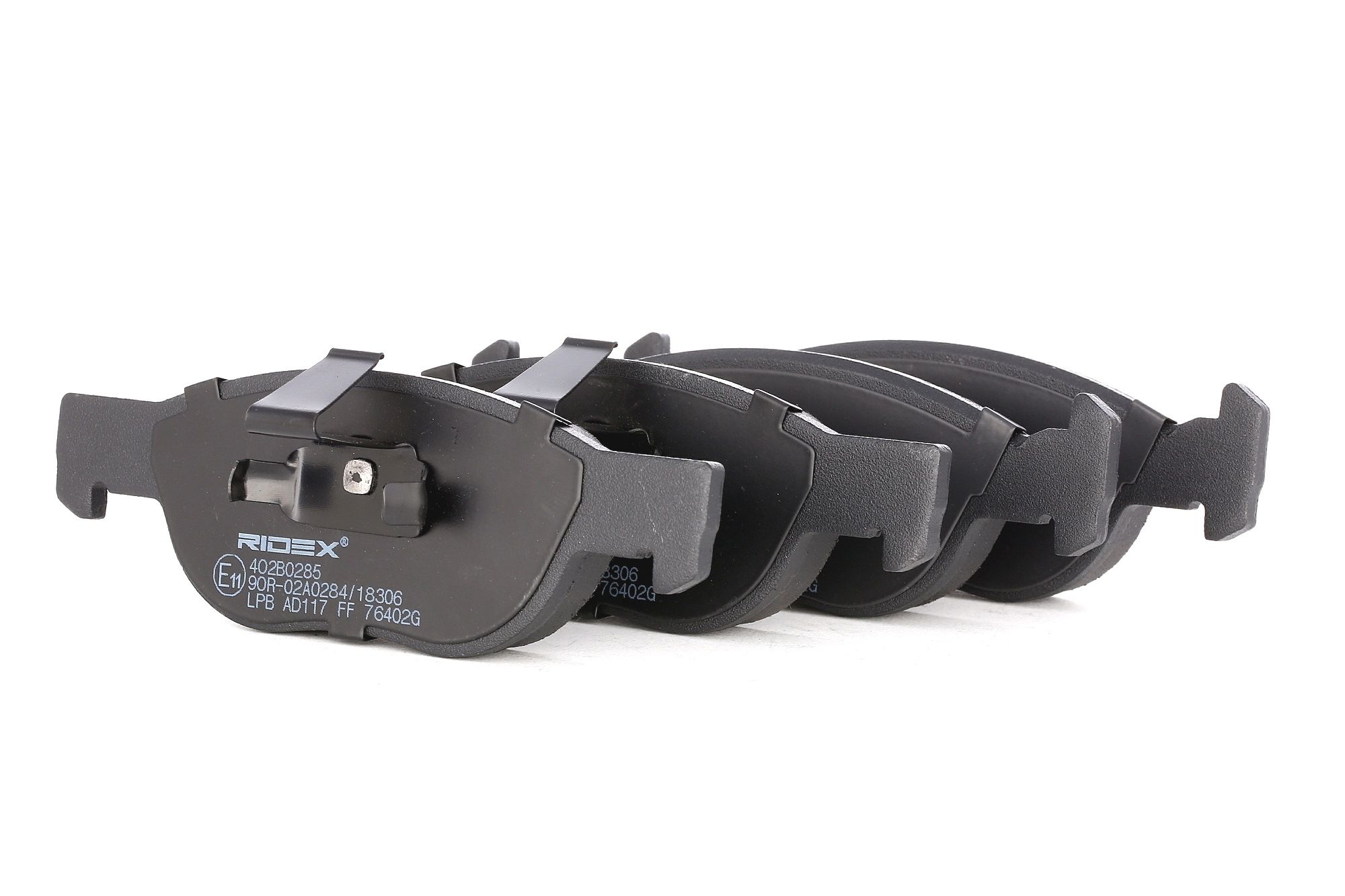 Įsigykite RIDEX Stabdžių kaladėlės Prekės Nr.: 402B0285 už žemiausią 20,60 € kainą