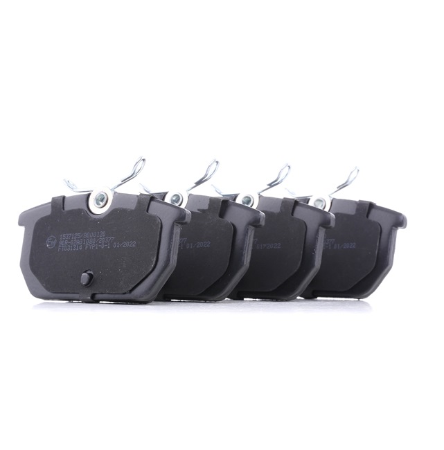 OE Комплект спирачно феродо, дискови спирачки FIAT TIPO 2013 0009950714, 0060765020, 0060777601 от RIDEX