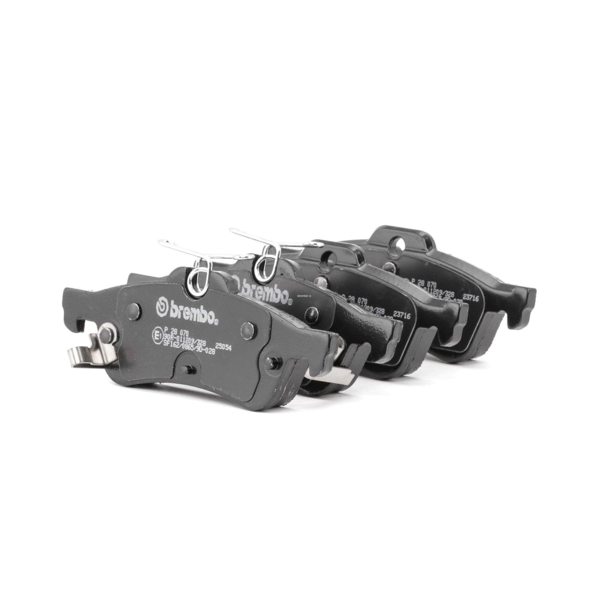 Köp BREMBO Bromsbelägg Produktnummer: P 28 070 till det förmånliga priset av 336,92 kr