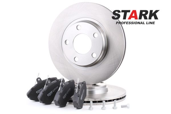 OEM Комплект дискови спирачки Audi A4 B7 2006 1H0698151N, 8E0615301B, 8E0615301D STARK