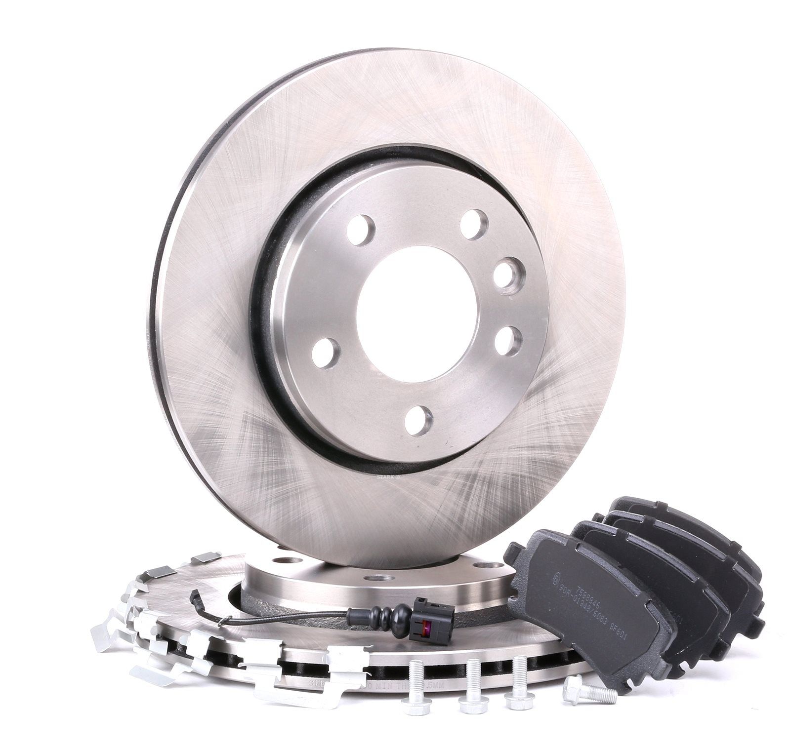 Buy STARK Brake discs and pads set Product No.: SKBK-1090036 at the low price of £ 89,46
