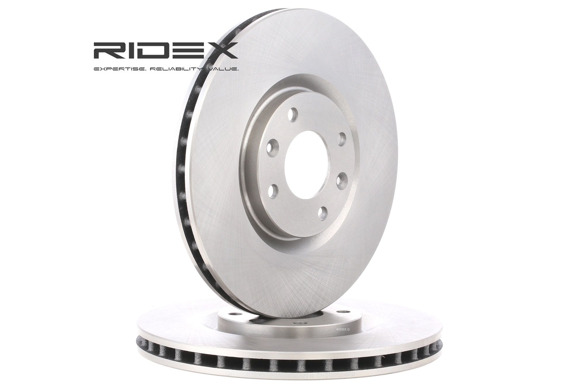 Įsigykite RIDEX Stabdžių diskas Prekės Nr.: 82B0616 už žemiausią 50,17 € kainą