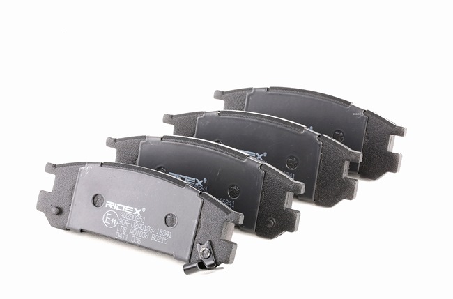 OEM Sada brzdových destiček, kotoučová brzda SUBARU 2.0 (BC4) 116 HP Benzín 26296AA060 od RIDEX online za výborné ceny