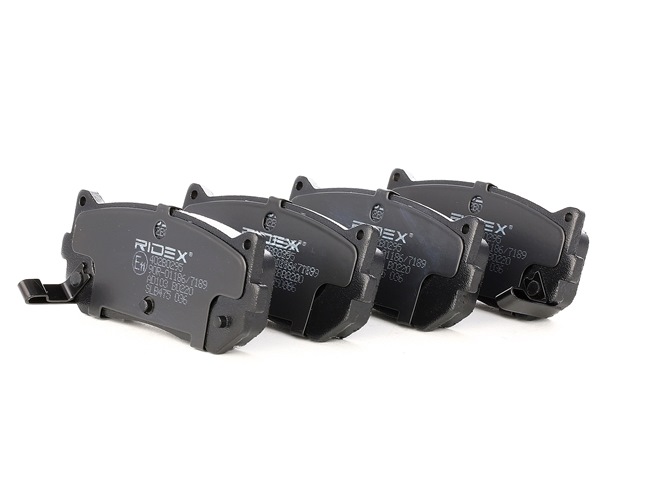 OEM Juego de pastillas de freno KIA 1.8 i 16V 116 CV Gasolina 0K2FC2628Z de RIDEX online a precios inmejorables