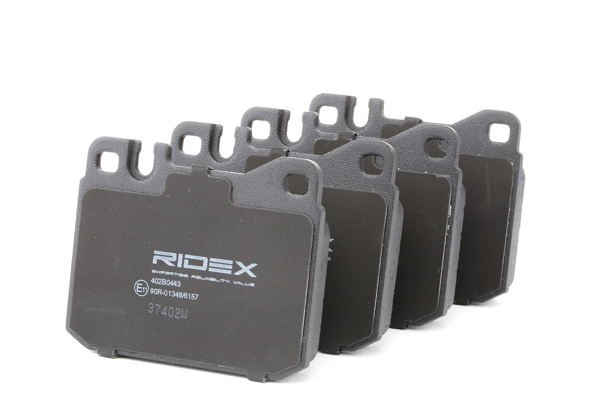 Köp RIDEX Bromsbelägg Produktnummer: 402B0443 till det förmånliga priset av 253,04 kr