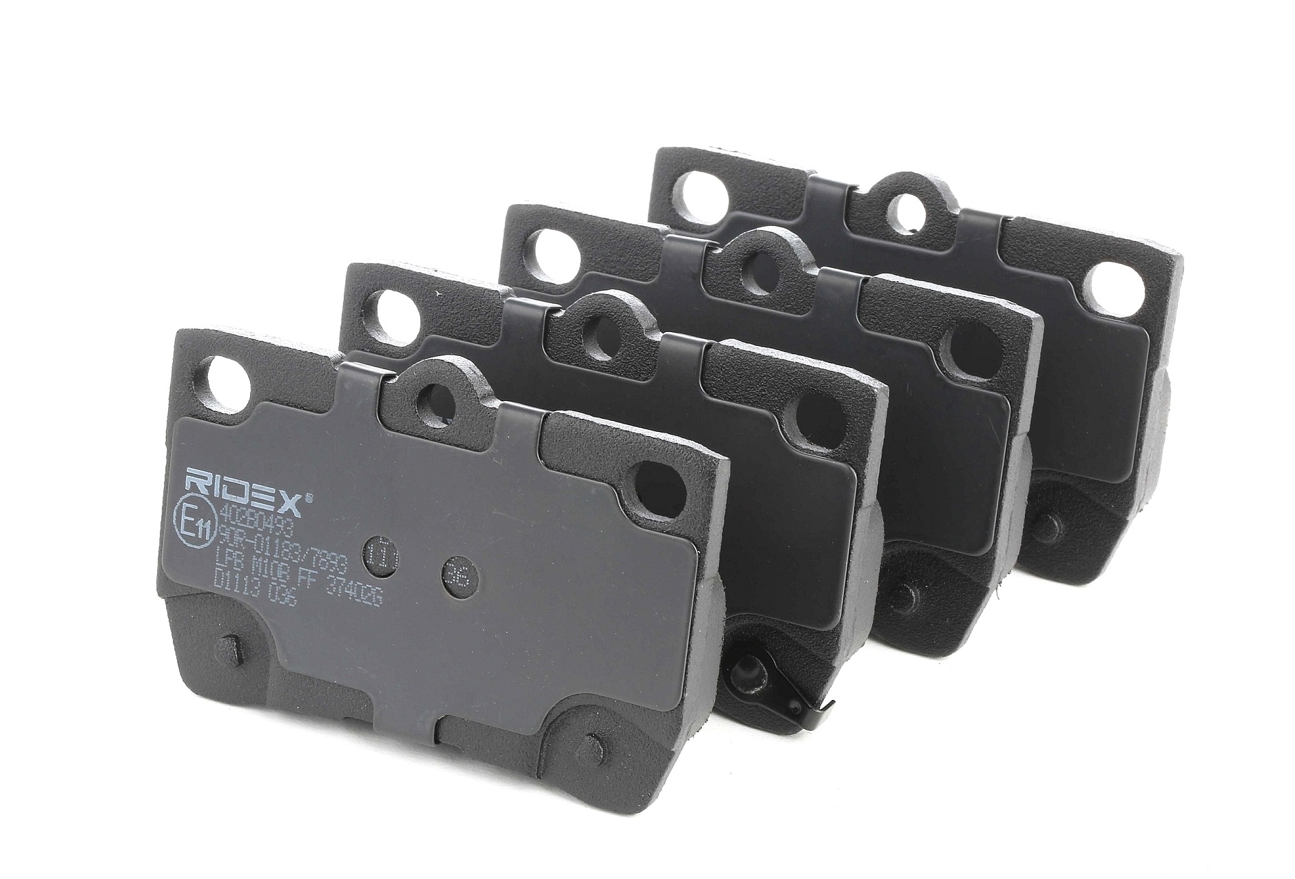 RIDEX 402B0493 Plaquettes de frein