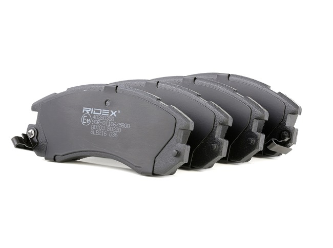 OEM Juego de pastillas de freno SUBARU 2.0 (BC4) 116 CV Gasolina 26296AA000 de RIDEX online a precios inmejorables