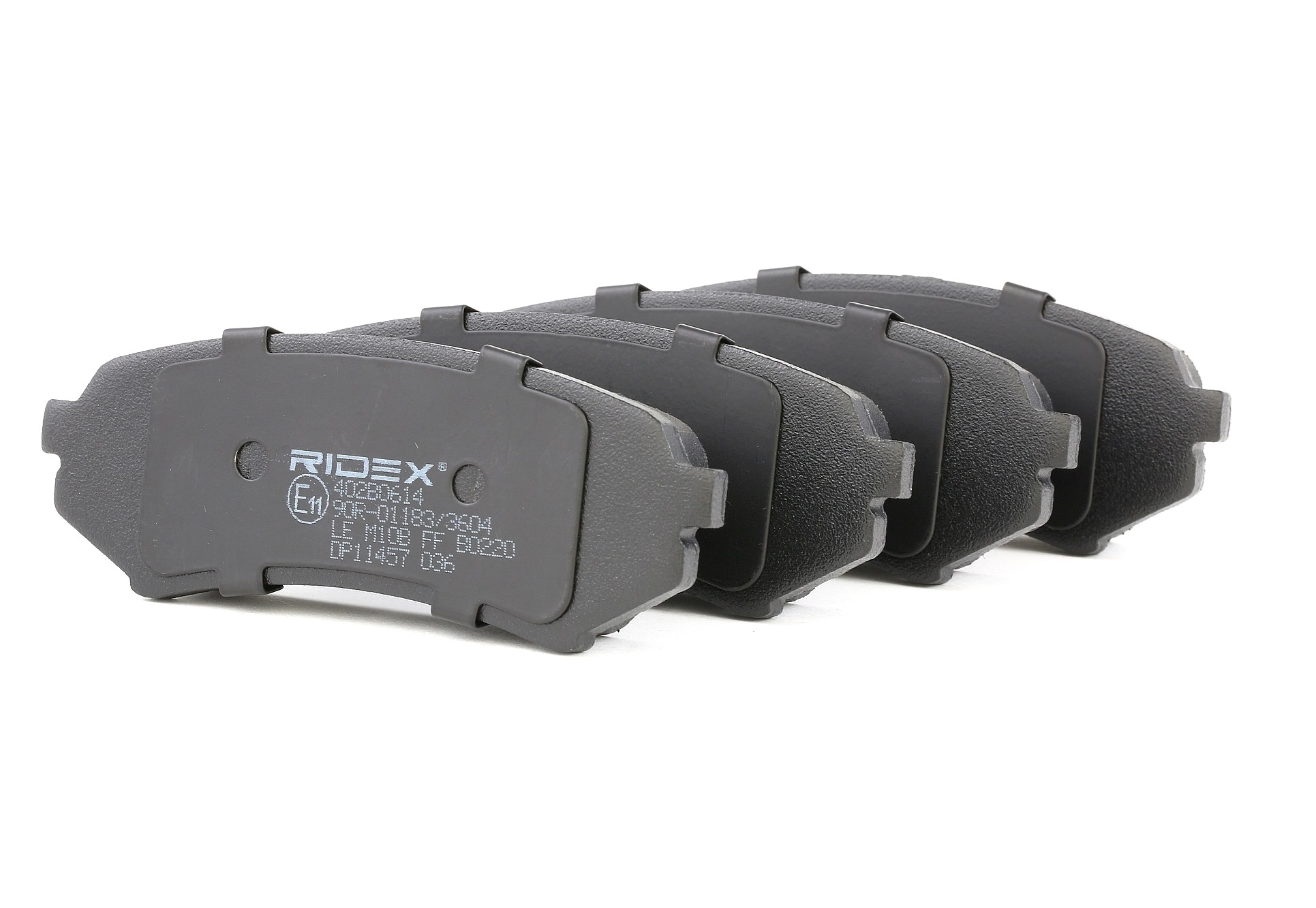 RIDEX Bremsbeläge Produkt Nr.: 402B0614 zum günstigen Preis von 17,79 € kaufen