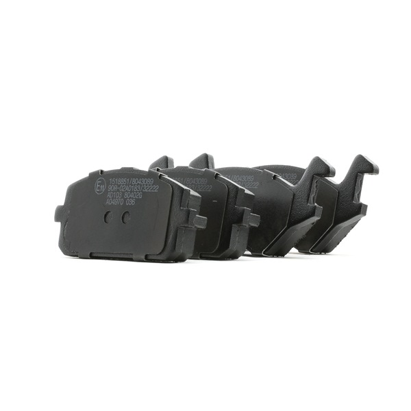 Acquista online Kit pastiglie freni 402B0790 originale a buon mercato, comparabile con i numeri OEM 0446510010