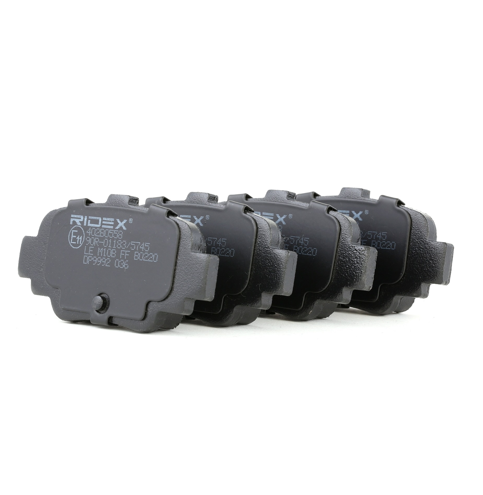 Compre RIDEX Pastilhas de travão Produto No.: 402B0558 a preços baixos de 8,34 €